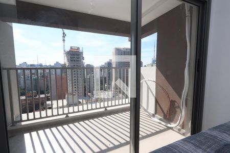 Varanda Studio - ambiente quarto de kitnet/studio para alugar com 1 quarto, 22m² em Vila Mariana, São Paulo