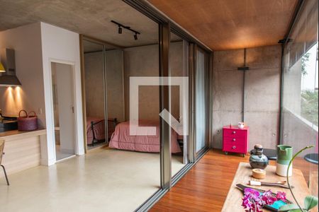 Varanda de apartamento para alugar com 1 quarto, 45m² em Vila Mariana, São Paulo