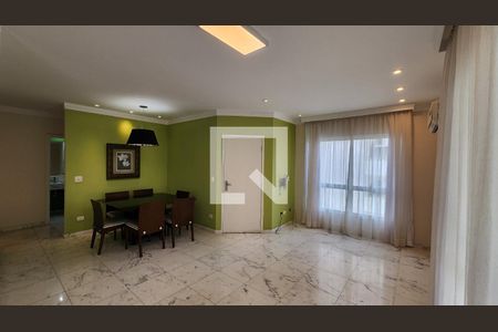 Sala de apartamento para alugar com 3 quartos, 158m² em Boqueirão, Santos