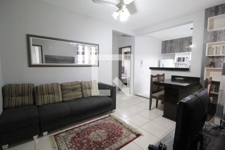 Sala de apartamento para alugar com 2 quartos, 45m² em Gávea, Uberlândia