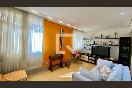 Sala 1 de apartamento à venda com 3 quartos, 152m² em Santa Lúcia, Belo Horizonte