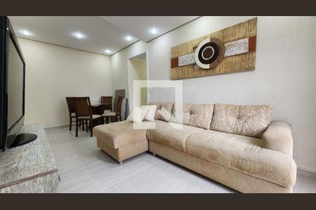 Sala de apartamento para alugar com 2 quartos, 64m² em Boqueirão, Santos