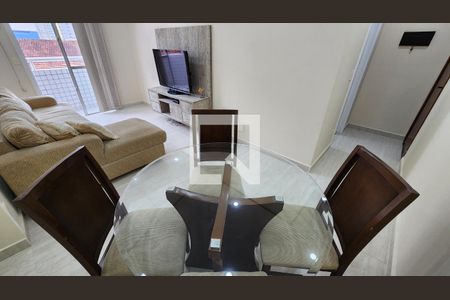 Sala de apartamento para alugar com 2 quartos, 64m² em Boqueirão, Santos