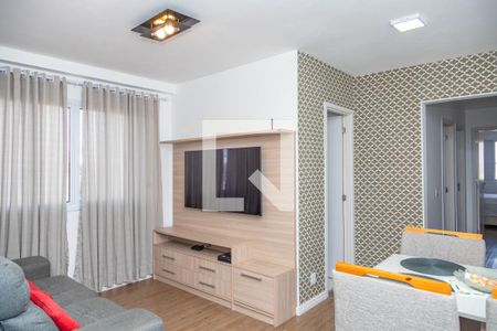 Sala  de apartamento à venda com 3 quartos, 63m² em Centro, Diadema