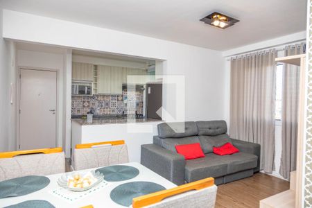 Sala  de apartamento à venda com 3 quartos, 63m² em Centro, Diadema