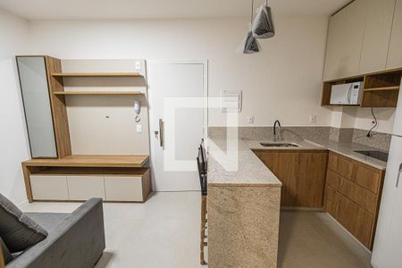 Sala/Cozinha de apartamento para alugar com 1 quarto, 33m² em Paquetá, Belo Horizonte