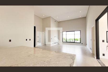 Sala/Cozinha de casa de condomínio à venda com 4 quartos, 280m² em Residencial Parque dos Alecrins, Campinas