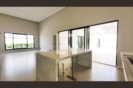 Sala/Cozinha de casa de condomínio à venda com 4 quartos, 280m² em Residencial Parque dos Alecrins, Campinas