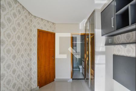 Quarto Suíte de apartamento à venda com 2 quartos, 63m² em Vila Camilópolis, Santo André