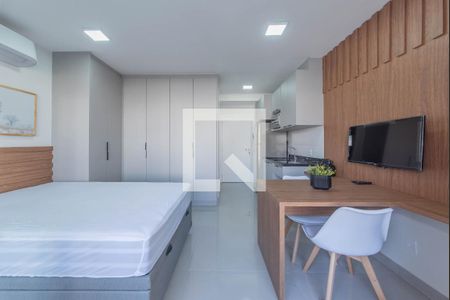 Sala de Jantar de apartamento à venda com 1 quarto, 25m² em Jardim das Acacias, São Paulo