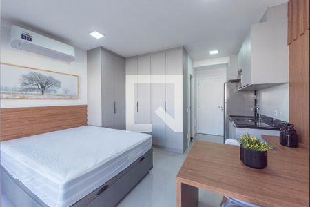 Quarto de apartamento à venda com 1 quarto, 25m² em Jardim das Acacias, São Paulo