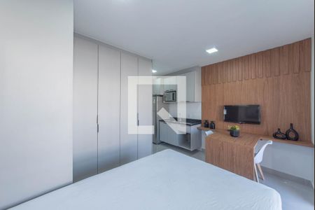 Quarto de apartamento à venda com 1 quarto, 25m² em Jardim das Acacias, São Paulo