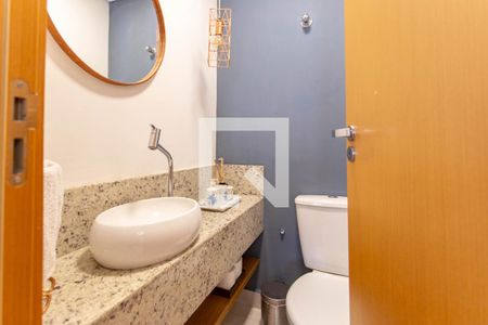 Lavabo de apartamento à venda com 2 quartos, 63m² em Manacás, Belo Horizonte