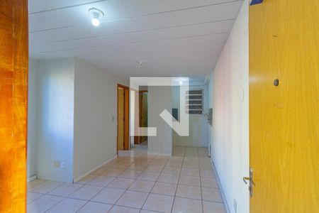 Sala/Cozinha de apartamento à venda com 2 quartos, 38m² em Mato Grande, Canoas