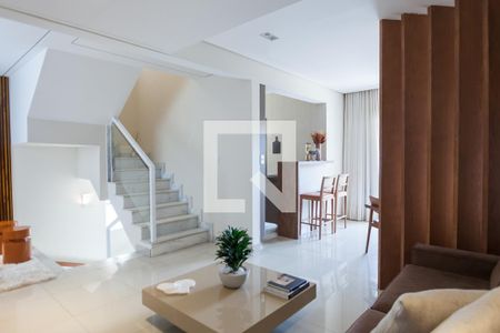 sala de apartamento à venda com 4 quartos, 187m² em Vila Madeira, Nova Lima