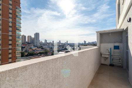 Varanda da Sala de apartamento para alugar com 1 quarto, 35m² em Chora Menino, São Paulo