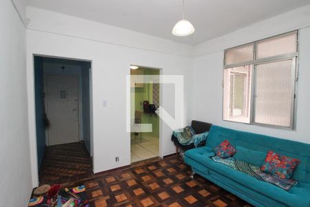 Sala de apartamento à venda com 1 quarto, 43m² em Cidade Baixa, Porto Alegre