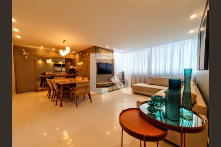 Sala de apartamento à venda com 3 quartos, 95m² em Palmares, Belo Horizonte