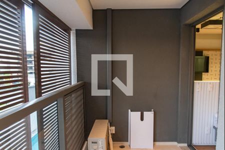 Varanda de kitnet/studio para alugar com 1 quarto, 25m² em Vila Mariana, São Paulo