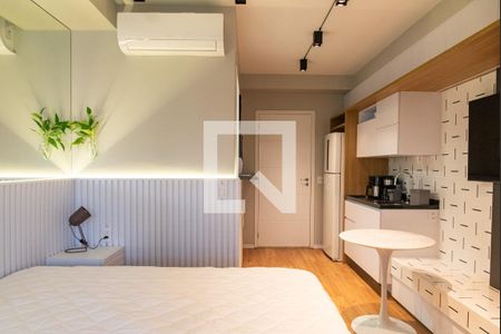 Sala/quarto de kitnet/studio para alugar com 1 quarto, 25m² em Vila Mariana, São Paulo