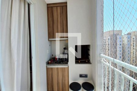 Detalhe da Varanda de apartamento à venda com 3 quartos, 86m² em Vila Progresso, Campinas