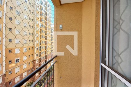 Varanda da Sala de apartamento para alugar com 3 quartos, 63m² em Vila Satúrnia, Campinas