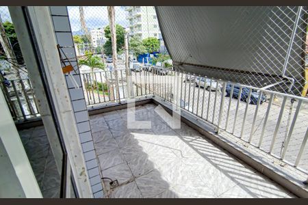 Varanda de apartamento à venda com 3 quartos, 100m² em Taquara, Rio de Janeiro