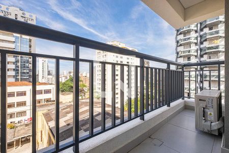 Studio - Varanda de kitnet/studio à venda com 1 quarto, 25m² em Pinheiros, São Paulo