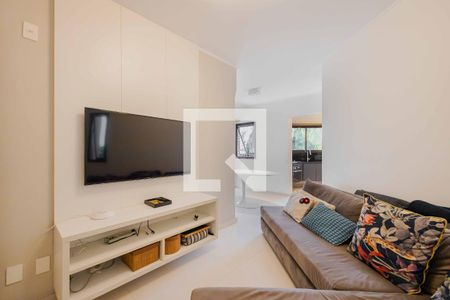 Sala de TV de apartamento para alugar com 3 quartos, 170m² em Alto de Pinheiros, São Paulo