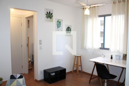 Sala de apartamento para alugar com 1 quarto, 31m² em Várzea da Barra Funda, São Paulo