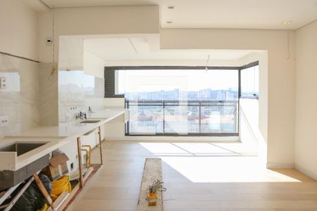 Sala e Cozinha de apartamento à venda com 2 quartos, 64m² em Vila Leopoldina, São Paulo