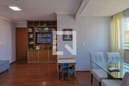 Sala de apartamento à venda com 2 quartos, 55m² em Manacás, Belo Horizonte