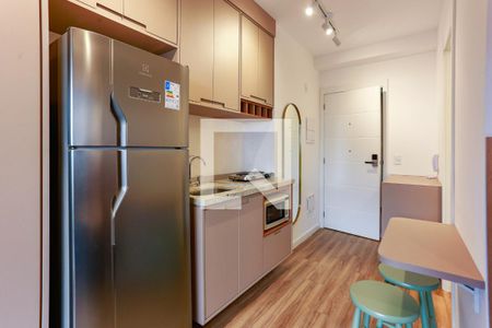 cozinha de apartamento para alugar com 1 quarto, 30m² em Butantã, São Paulo