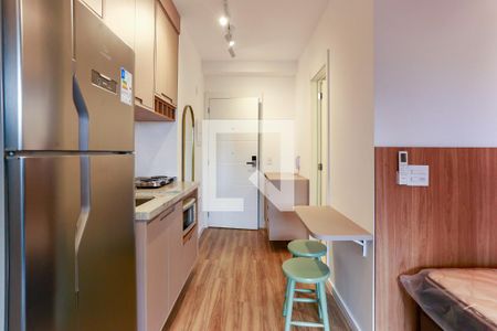 cozinha de apartamento para alugar com 1 quarto, 30m² em Butantã, São Paulo