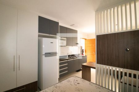 Quarto e Cozinha de kitnet/studio para alugar com 1 quarto, 30m² em Tucuruvi, São Paulo