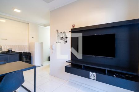 Sala de apartamento para alugar com 1 quarto, 35m² em Vila Hortência, Sorocaba