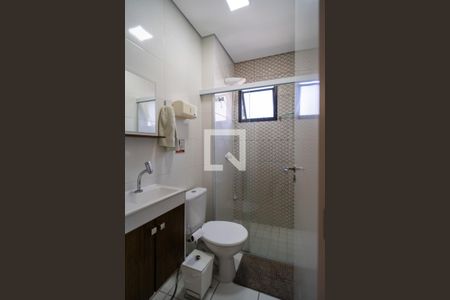 Banheiro de apartamento para alugar com 1 quarto, 35m² em Vila Hortência, Sorocaba