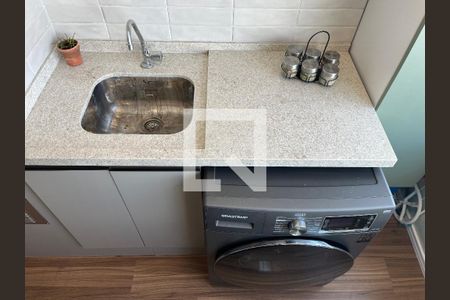 Sala/Cozinha/Área de Serviço de apartamento à venda com 1 quarto, 34m² em Água Branca, São Paulo