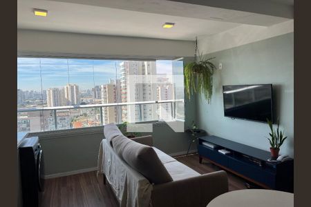 Sala/Cozinha/Área de Serviço de apartamento à venda com 1 quarto, 34m² em Água Branca, São Paulo