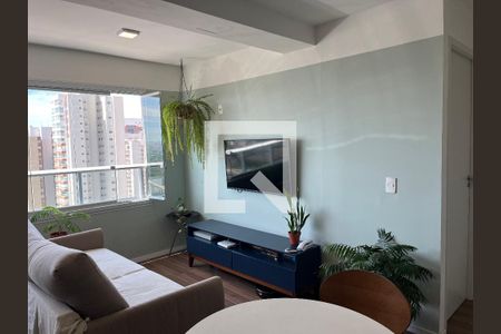 Sala/Cozinha/Área de Serviço de apartamento à venda com 1 quarto, 34m² em Água Branca, São Paulo