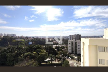 Varanda Vista de apartamento à venda com 2 quartos, 56m² em Vila Nova Jundiainópolis, Jundiaí