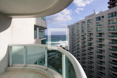 Varanda de apartamento à venda com 1 quarto, 55m² em Barra da Tijuca, Rio de Janeiro