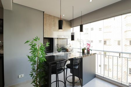 Sala - Churrasqueira de apartamento para alugar com 3 quartos, 84m² em Lauzane Paulista, São Paulo