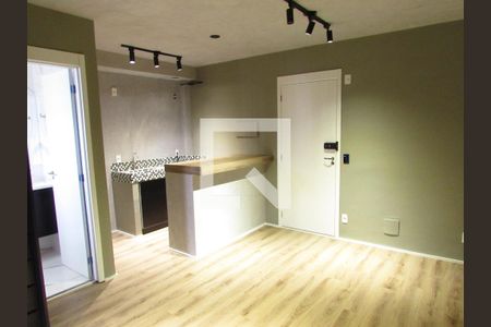 Sala/Cozinha de apartamento para alugar com 1 quarto, 24m² em Jardim Panorama, São Paulo