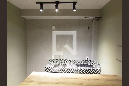 Cozinha de apartamento para alugar com 1 quarto, 24m² em Jardim Panorama, São Paulo