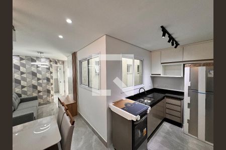 Sala de apartamento à venda com 2 quartos, 84m² em Campestre, Santo André