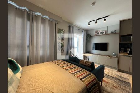 Sala/Quarto de kitnet/studio à venda com 1 quarto, 34m² em Vila Clementino, São Paulo