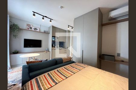 Sala/Quarto de kitnet/studio à venda com 1 quarto, 34m² em Vila Clementino, São Paulo