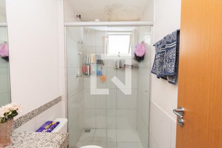 Banheiro de apartamento à venda com 2 quartos, 55m² em Betânia, Belo Horizonte