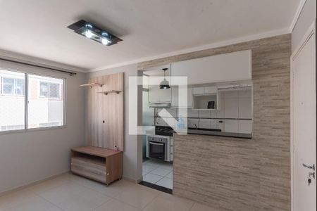 Sala de apartamento para alugar com 2 quartos, 43m² em Loteamento Parque São Martinho, Campinas